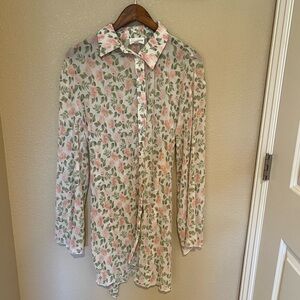 Floral Long Sleeve Women’s dress